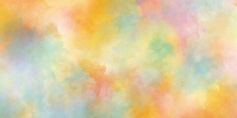 abstract Colorful watercolor background, ideas graphic design for web or banner eastern estival of Holi colors festival,  allowing for precise control and layering of colors.