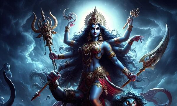 Kali, the Goddess of Destruction | Fierce Representation of Power and Transformation in Hindu Mythology