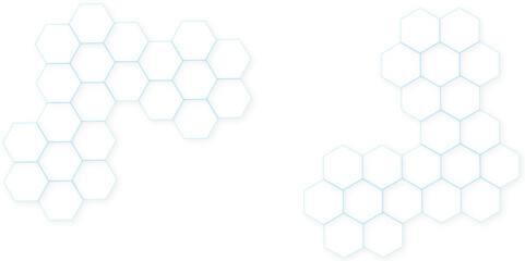 Abstract geometric white grid emboss hexagonal background. Luxury white pattern with hexagons. Seamless background. Abstract honeycomb background. 