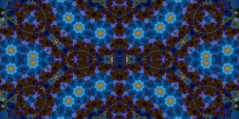 Seamless abstract pattern. The texture of the pattern is symmetrical. Endless pattern