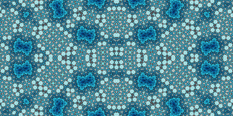 Seamless abstract pattern. The texture of the pattern is symmetrical. Endless pattern