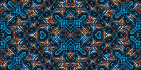 Seamless abstract pattern. The texture of the pattern is symmetrical. Endless pattern