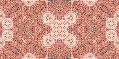 Seamless abstract pattern. The texture of the pattern is symmetrical. Endless pattern