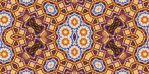 Seamless abstract pattern. The texture of the pattern is symmetrical. Endless pattern