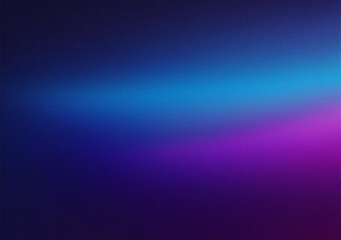 Fototapeta premium Blue purple color gradient on dark background, grainy texture website header design, blurred vibrant colors, copy space