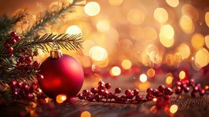 Festive Christmas Banner Template Design