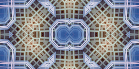 Seamless abstract pattern. The texture of the pattern is symmetrical. Endless pattern