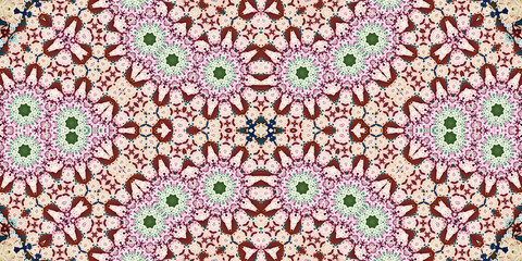 Seamless abstract pattern. The texture of the pattern is symmetrical. Endless pattern