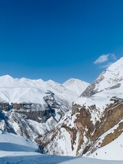 ski resort in the mountains