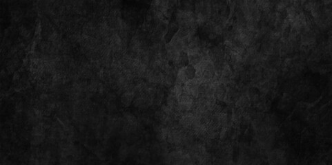 Stone black texture background with grainy scratches, old and seamless vintage distressed grunge texture and dark gray charcoal wall texture, Abstract Empty surreal room wall or concrete texture.
