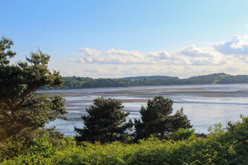 view from the island to the North Sea