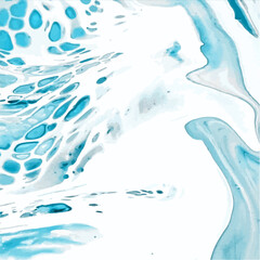 Blue Modern Marble Texture Pattern Design Template