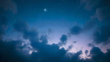 Fototapeta premium the Clouds - A Tranquil Sky View