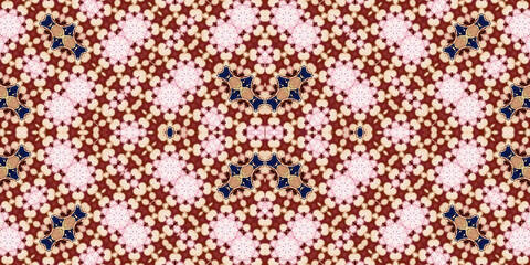 Seamless abstract pattern. The texture of the pattern is symmetrical. Endless pattern