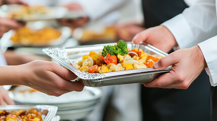 Catering Subsidy Voucher Concept Image