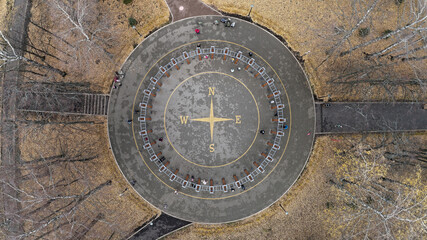 Swing to the 4 cardinal directions