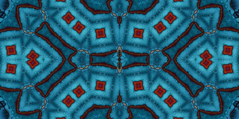 Seamless abstract pattern. The texture of the pattern is symmetrical. Endless pattern