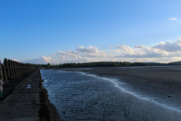 sky over the northern sea