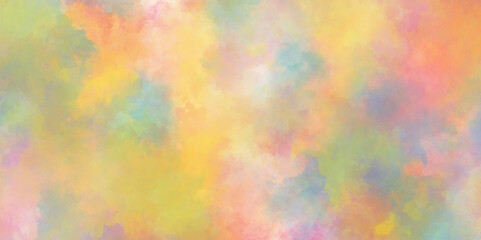 abstract Colorful watercolor background, ideas graphic design for web or banner eastern estival of Holi colors festival,  allowing for precise control and layering of colors.