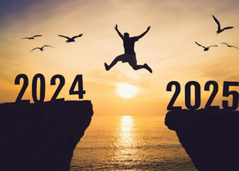 A Leap of Faith: Transitioning from 2024 to 2025 at Sunset