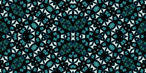 Seamless abstract pattern. The texture of the pattern is symmetrical. Endless pattern