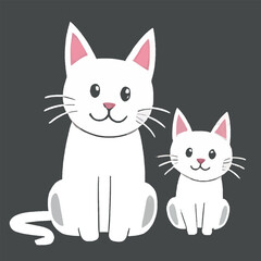 vintage retro cat t shirt design