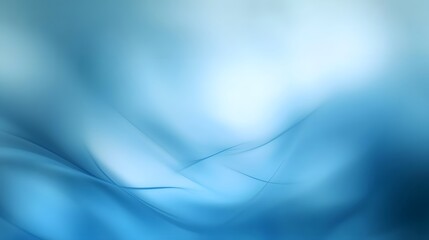 Blue gradient defocused abstract photo with smooth lines and a Pantone color background. The image creates a serene and sophisticated atmosphere through its smooth gradient and soft focus effect.