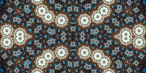 Seamless abstract pattern. The texture of the pattern is symmetrical. Endless pattern