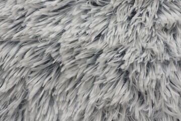 Soft Gray Fur Texture Designed Specifically for Textile Use and Any Type of Design Projects