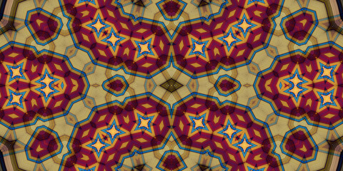 Seamless abstract pattern. The texture of the pattern is symmetrical. Endless pattern