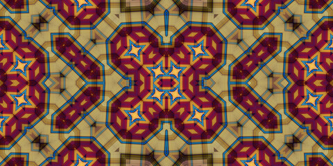 Seamless abstract pattern. The texture of the pattern is symmetrical. Endless pattern