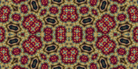 Seamless abstract pattern. The texture of the pattern is symmetrical. Endless pattern