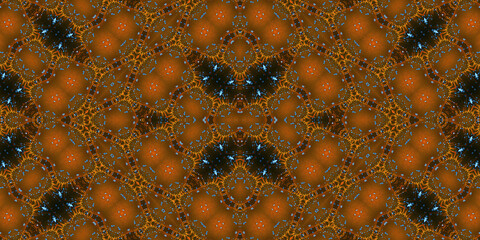 Seamless abstract pattern. The texture of the pattern is symmetrical. Endless pattern