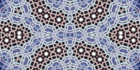 Seamless abstract pattern. The texture of the pattern is symmetrical. Endless pattern