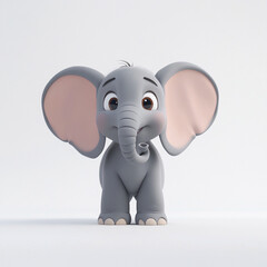 Naklejka premium 3d cartoon