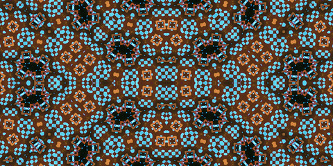 Seamless abstract pattern. The texture of the pattern is symmetrical. Endless pattern