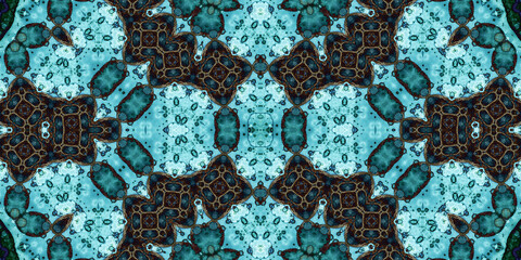 Seamless abstract pattern. The texture of the pattern is symmetrical. Endless pattern