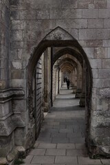 Fototapeta premium archway in an English town