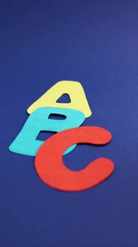 Colorful ABC, learning the alphabet