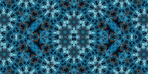 Seamless abstract pattern. The texture of the pattern is symmetrical. Endless pattern