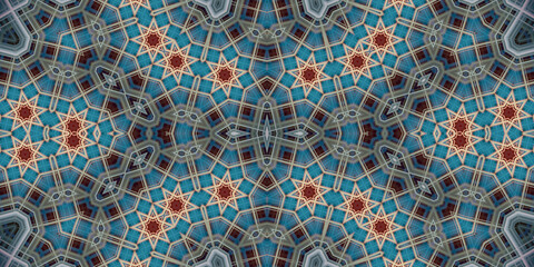 Seamless abstract pattern. The texture of the pattern is symmetrical. Endless pattern