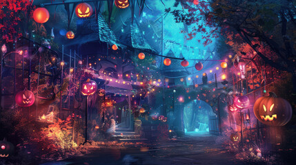 halloween event background