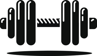 Dumble icon  for exercise, Gym dumble vector illustration