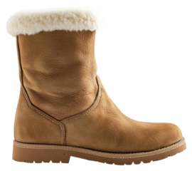 PNG Plain tall sheepskin boot boots footwear winter.
