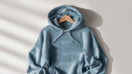 Premium Hoodie mockup sweatshirt Blank black clothing design apparel