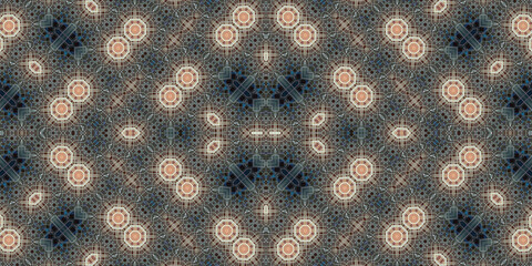 Seamless abstract pattern. The texture of the pattern is symmetrical. Endless pattern