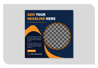 Digital business marketing social media post & web banner bundle 