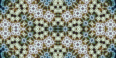 Seamless abstract pattern. The texture of the pattern is symmetrical. Endless pattern