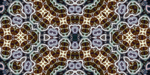 Seamless abstract pattern. The texture of the pattern is symmetrical. Endless pattern