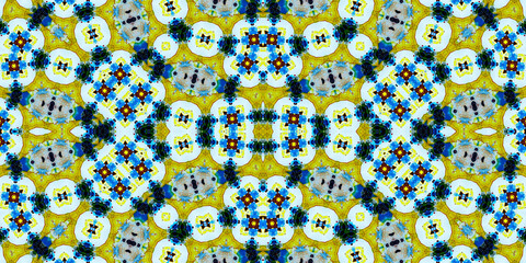 Seamless abstract pattern. The texture of the pattern is symmetrical. Endless pattern
